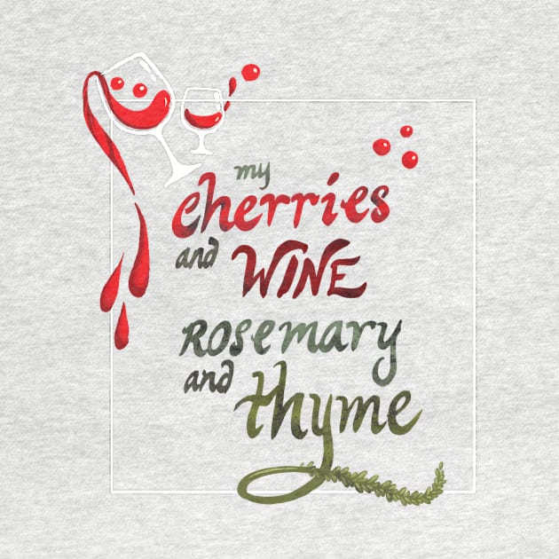 Cherries and Wine by CrybabyDaydreams